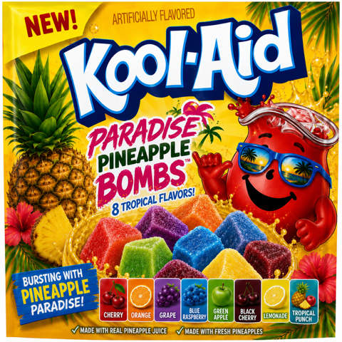 Paradise Pineapple Bombs flavors