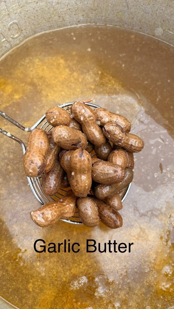 Garlic Butter boiled peanuts