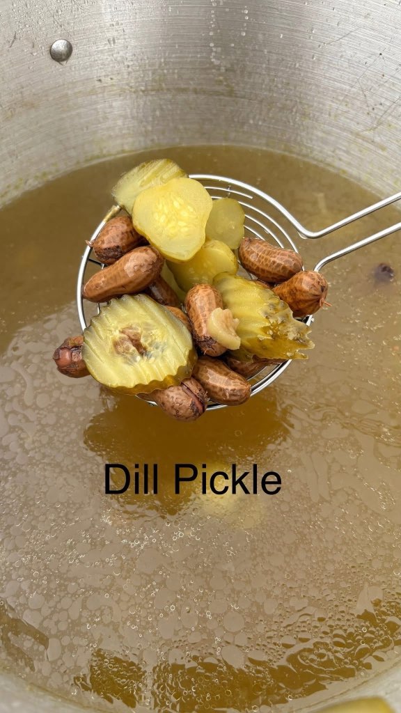 Dill Pickle boiled peanuts