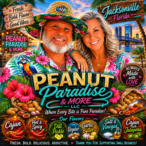 Peanut Paradise & More with Robby and Jennifer and all their peanut flavors